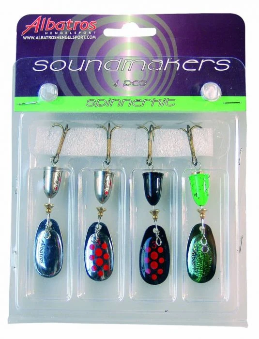 Albatros Soundmakers Spinkit 4 Stuks 1 Albatros Soundmakers Spinkit 4 Stuks
