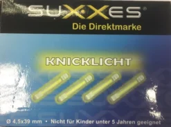 Doos Breekstaafjes 100 Stuks Fluor Geel 4,5 X 39 Mm