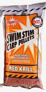 Dynamite Swim Stim Red Krill Pellets