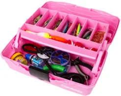 Flambeau 1 Tray Koffer Pink Ribbon -Aanbevolen Winkels Voor Visbenodigdheden Flambeau 1 Tray koffer Pink Ribbon3