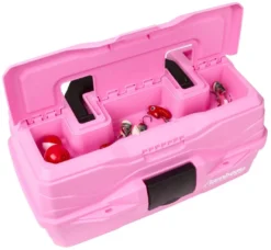 Flambeau 1 Tray Koffer Pink Ribbon -Aanbevolen Winkels Voor Visbenodigdheden Flambeau 1 Tray koffer Pink Ribbon4