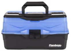 Flambeau Classic 3-Tray - Frost Series Blue