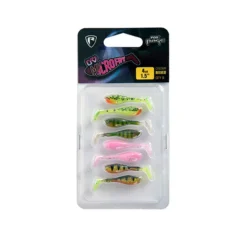 Fox Rage Micro Fry UV Mixed Colours 4cm Pack 8pcs