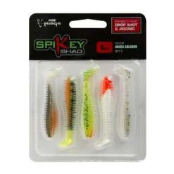 Fox Rage Spikey Shad Mixed Colours