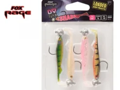 Fox Rage UV Slick Shad Loaded 11cm 4 Stuks