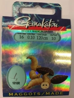 Gamakatsu 1010R Maggots/Made Onderlijnen