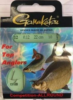Gamakatsu 1310B Competition-ALLROUND Onderlijnen