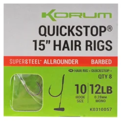 Korum Quickstop 15" Hair Rigs