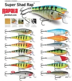 Rapala Super Shad Rap SSR-14 Floating