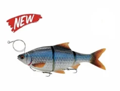 Savage Gear 4D Line Thru Roach 25cm -Aanbevolen Winkels Voor Visbenodigdheden Savage Gear 4D Line Thru Roach 25cm Roach Ghost