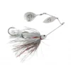 Savage Gear Da Bush Spinnerbait White Silver Holo Flame (32g)