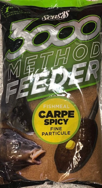 Sensas 3000 Method Feeder Fishmeal Carpe Spicy 1 Sensas 3000 Method Feeder Fishmeal Carpe Spicy