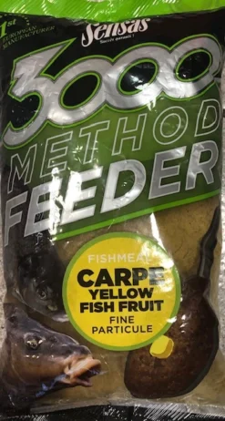 Sensas 3000 Method Feeder Fishmeal Carpe Yellow Fish Fruit