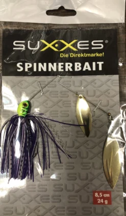 Suxxes Spinnerbait 8,5cm 24g -Aanbevolen Winkels Voor Visbenodigdheden Suxxes Spinnerbait paars scaled 1