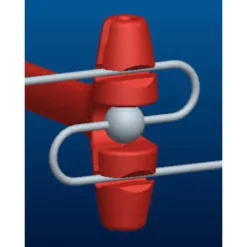 Losneembare Afhouders ‘ROOD’